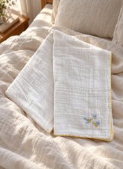 Shawl Blanket - Embroidered Bee