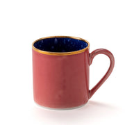 Gold Rim Berry Large Mug