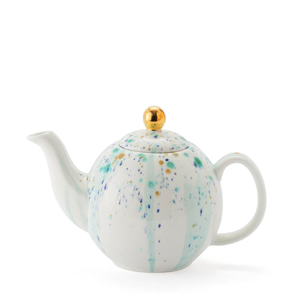 Blue Marble Teapot