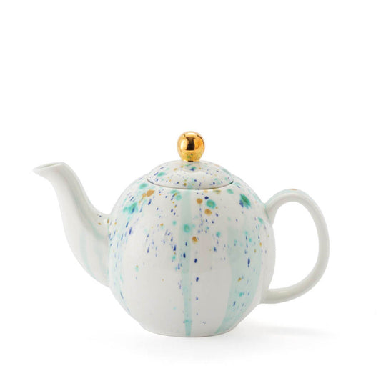 Blue Marble Teapot