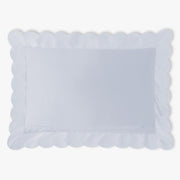 Scalloped Starlight Toddler Pillow - Blue