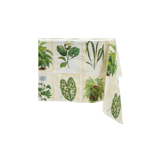 Botanical Print Rectangular Tablecloth