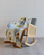 Bugs in Love Knit Blanket