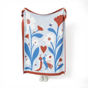 Bugs in Love Knit Blanket