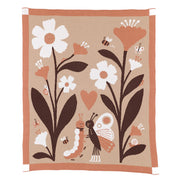 Bugs in Love Knit Blanket