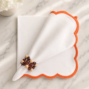 The Wave Orange Napkins (Set of 2)