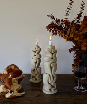 Cream Colored Candlesticks