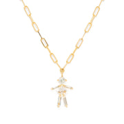 Magnetique Diamond Baquette Child Figure