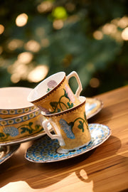 Tea Cup and Saucer Cravo e Canela