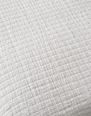 Waterfront Grid Matelasse Blanket