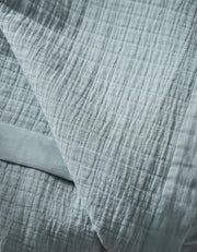 Waterfront Grid Matelasse Blanket