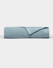 Waterfront Grid Matelasse Blanket