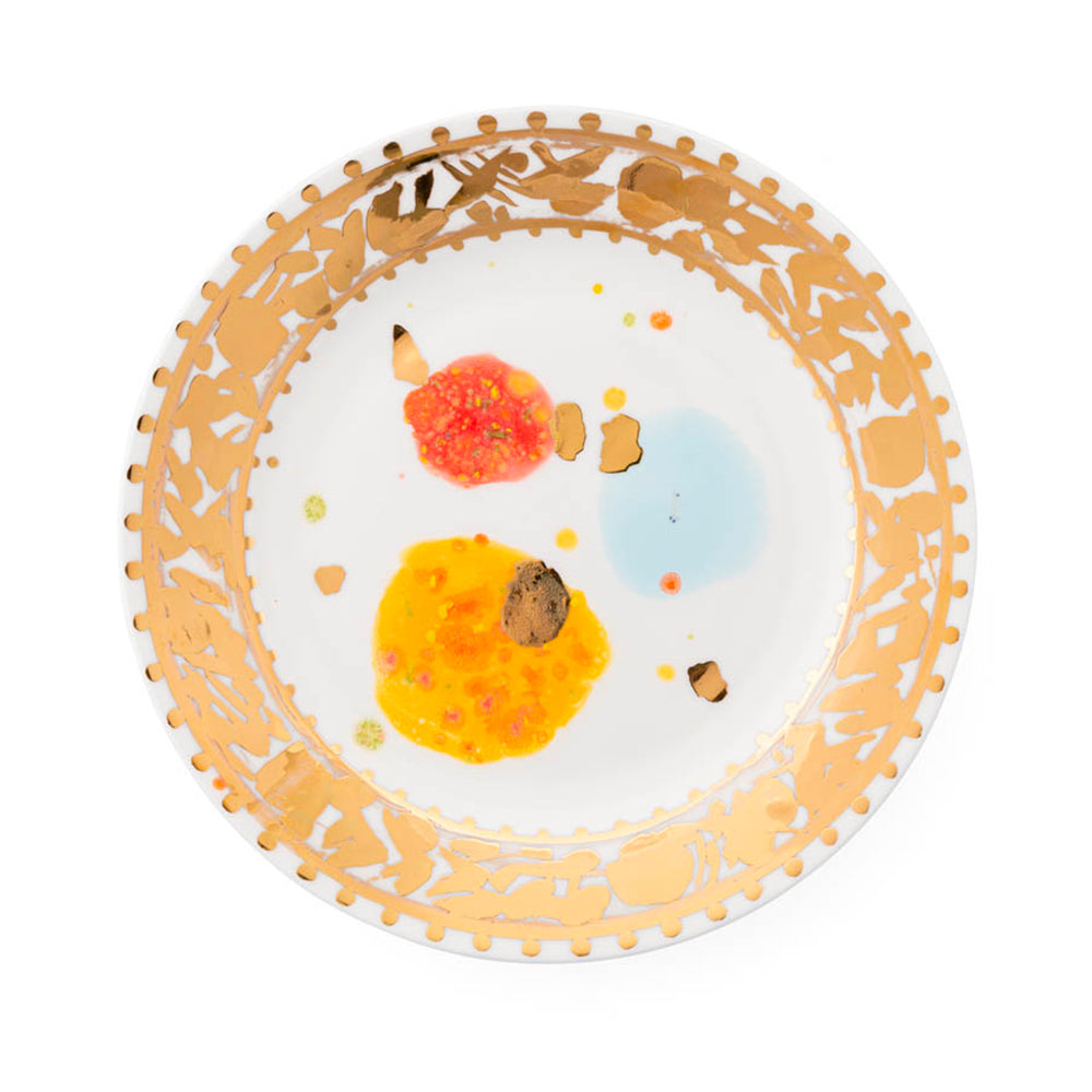 Caravaggio Dessert Rim Plate