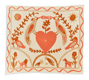Ceremony Cotton Knit Throw Blanket