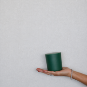 CHRISTMAS TREE CYLINDER (GREEN 8 OZ)