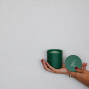 CHRISTMAS TREE CYLINDER (GREEN 8 OZ)