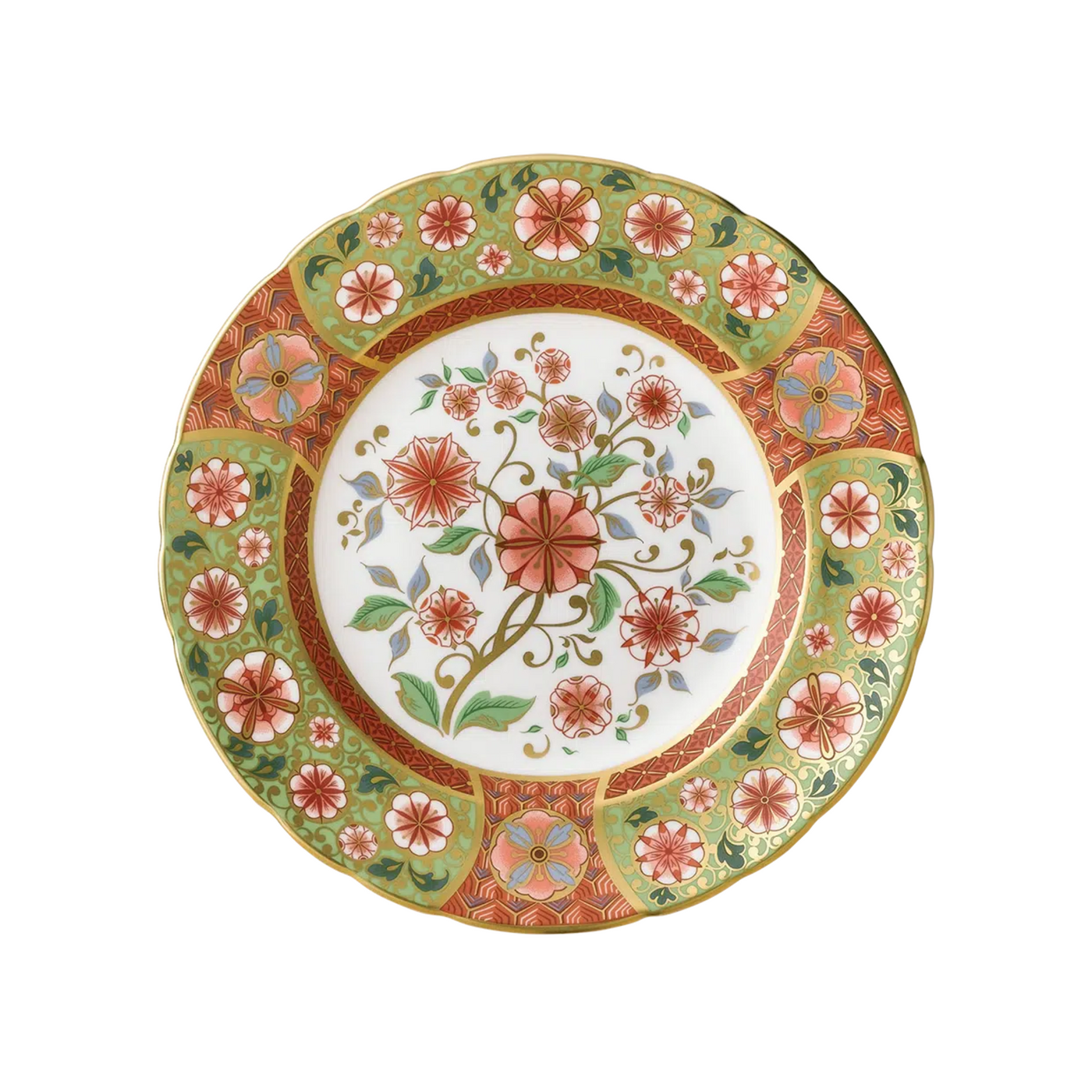 Imari Accent Plate - Cherry Blossom