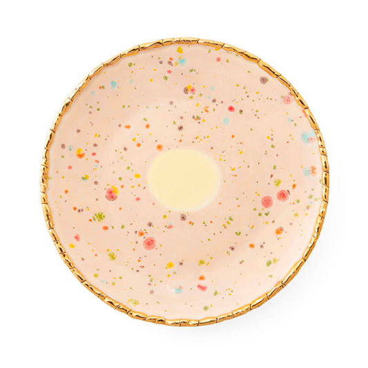 Chestnut Dessert Coupe Plate