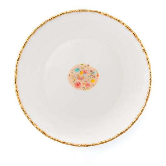Chestnut Dinner Coupe Plate