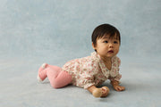 Chouchou Baby Romper in Cream Carnation Vale