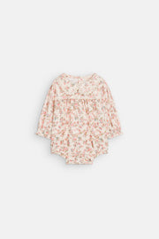 Chouchou Baby Romper in Cream Carnation Vale