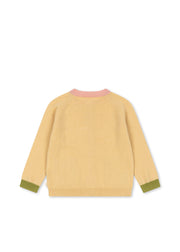 Colletti Cardigan in Yellow