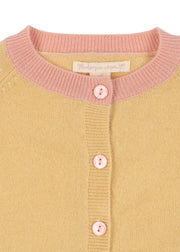 Colletti Cardigan in Yellow
