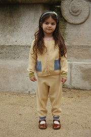 Colletti Cardigan in Yellow