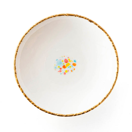 Confetti Soup Coupe Plate