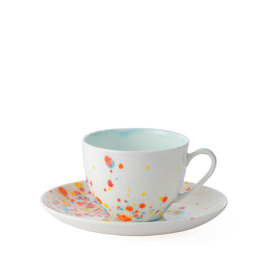 Confetti Teacup & Saucer