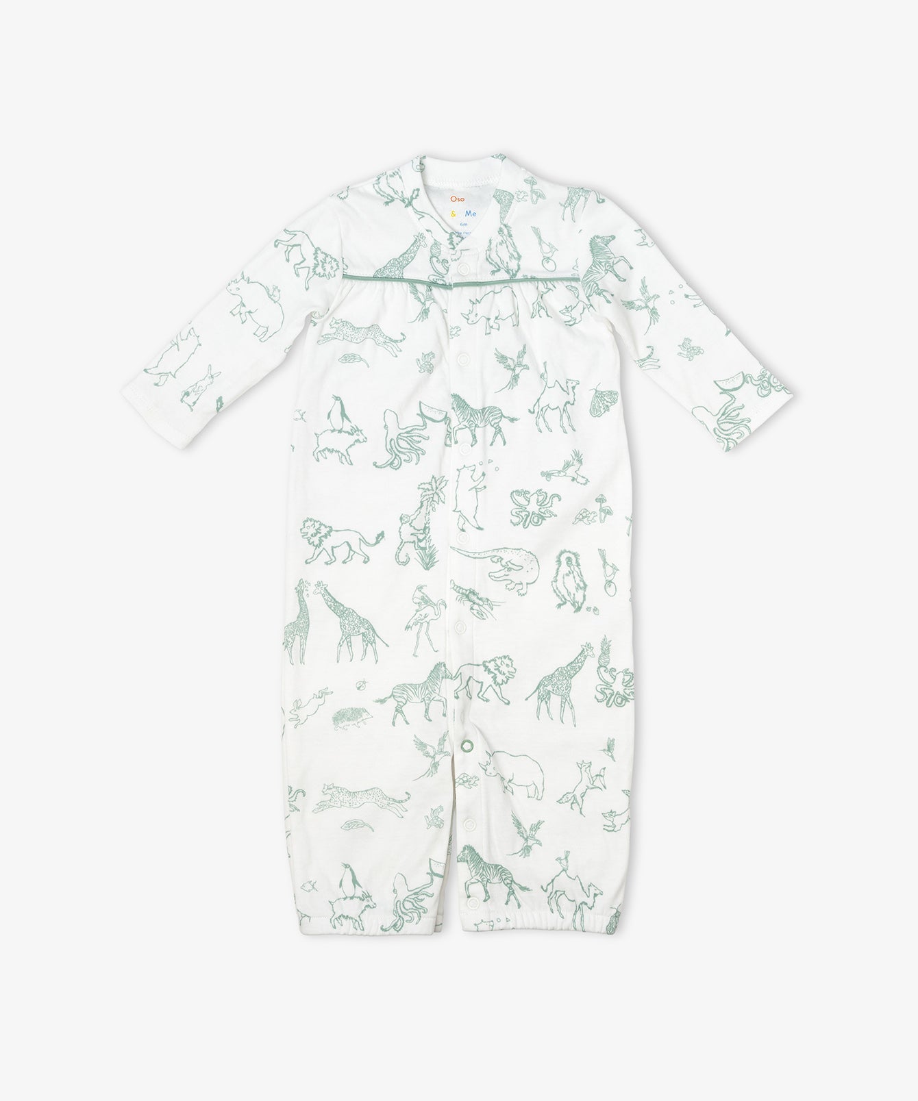 Convertible Gown, Seafoam Animal Parade