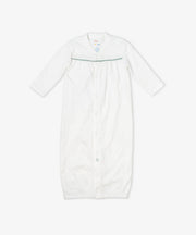 Convertible Gown, Seafoam Piping