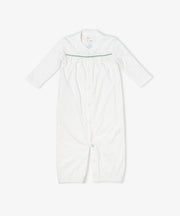 Convertible Gown, Seafoam Piping