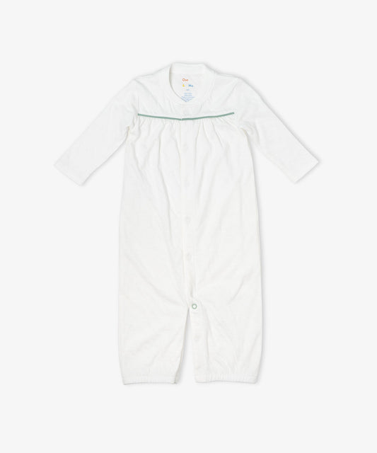 Convertible Gown, Seafoam Piping