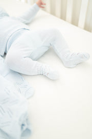 Knit Baby Sweater & Stockings Set