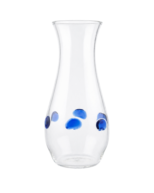 Cornflower Glass Vase