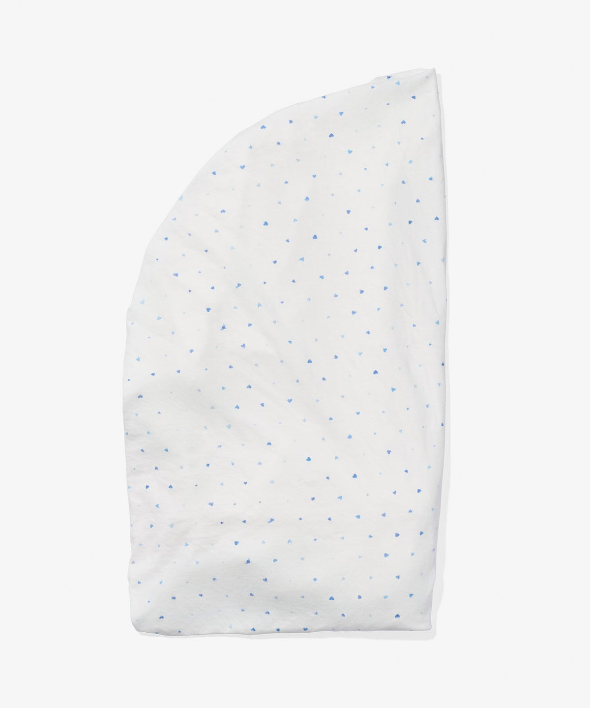 Crib Sheet, Blue Hearts