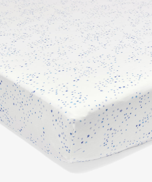 Crib Sheet, Blue Star