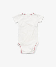 Crossbody Short Sleeve One-piece, Rose Piping