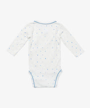 Crossbody One-piece, Blue Hearts