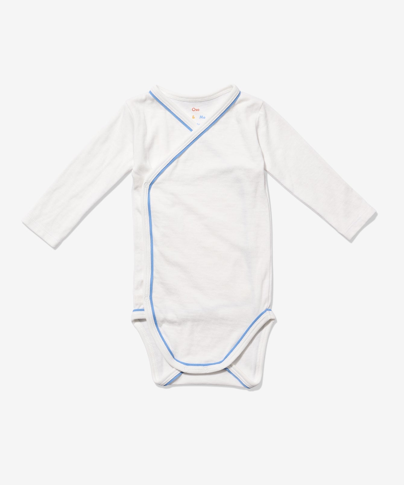 Crossbody One-piece, Blue Piping