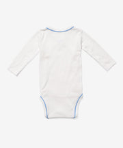 Crossbody One-piece, Blue Piping