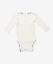 Crossbody One-piece, Seafoam Piping