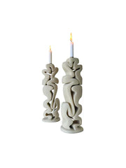 Cream Colored Candlesticks