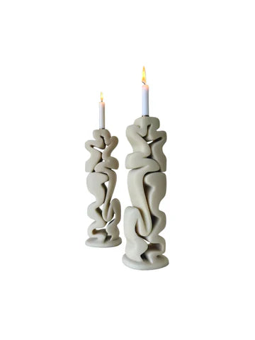 Cream Colored Candlesticks
