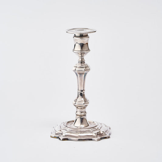 Single Silver-plated Candlestick