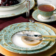 Darley Abbey Mint Green - Rim Soup Bowl