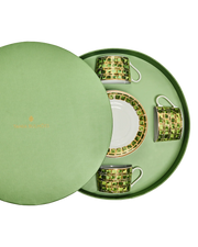 Tea Cup and Saucer Jade Green (set of 4)