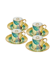 Espresso Cup and Saucer Portrait (set of 4)
