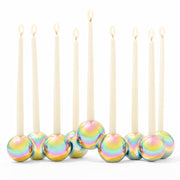 Bubble Menorah (Aluminum)